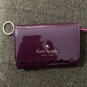 New w/o tags Kate Spade credit card/change/key case